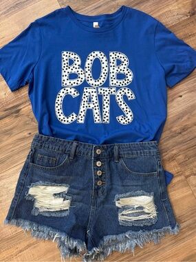 Bobcats & Polka Dots T-Shirt